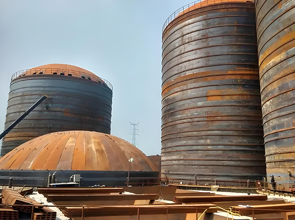 婺源焦粉钢板仓